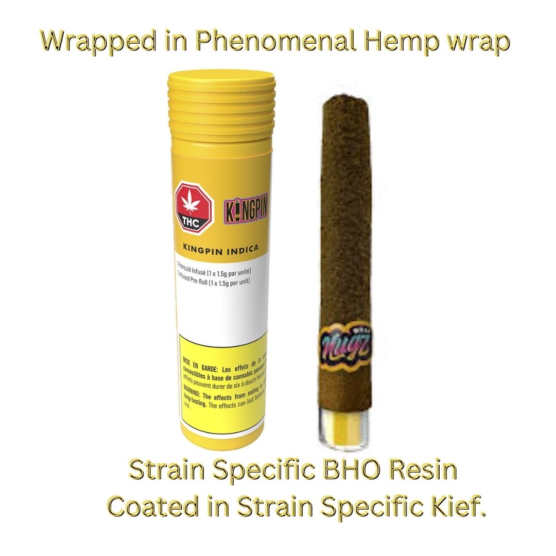 Nugz Wrap - Kingpin Indica Wrap Infused Pre-Roll - 1x1g