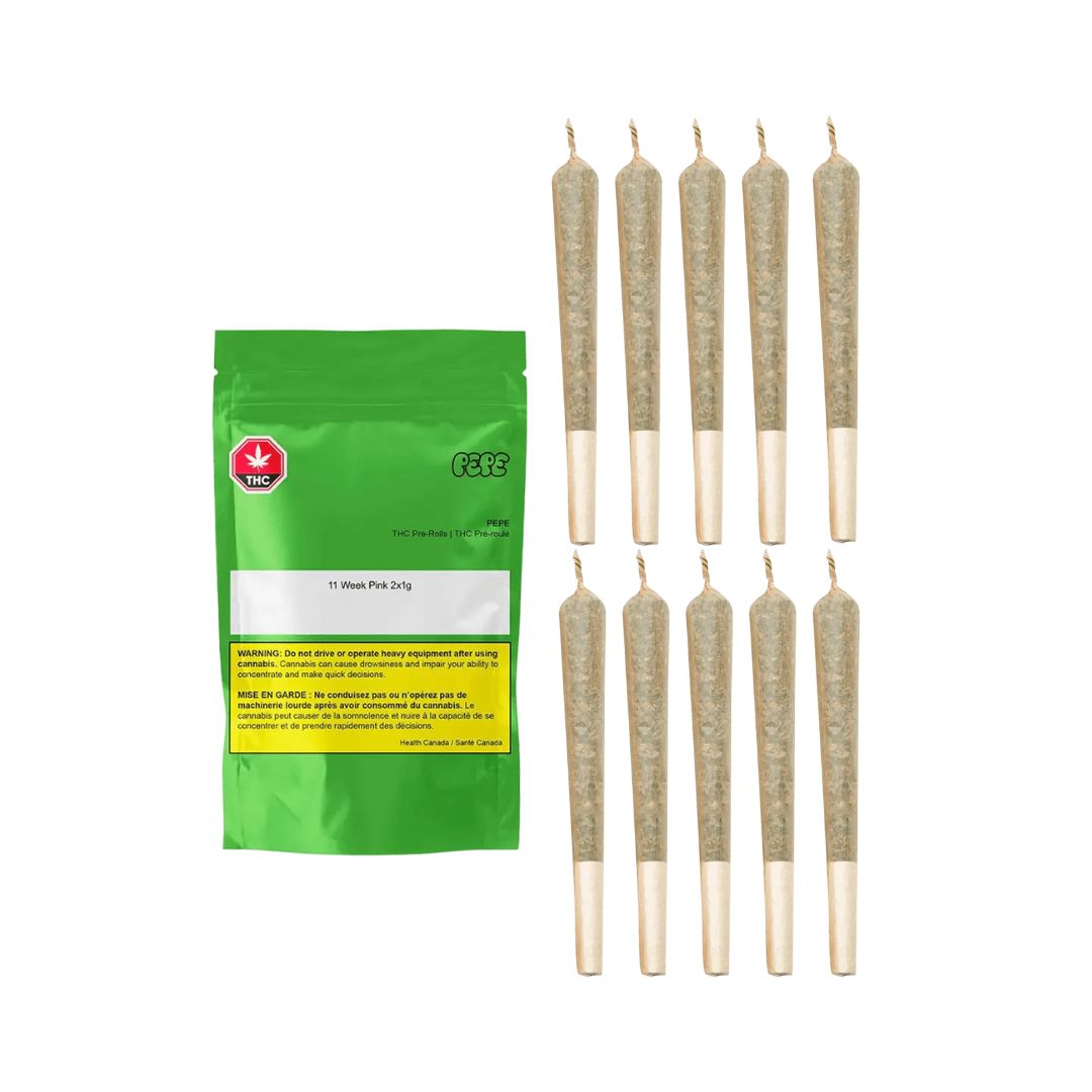 Pepe - 11 Week Pink Pre-Roll - 10x0.5g